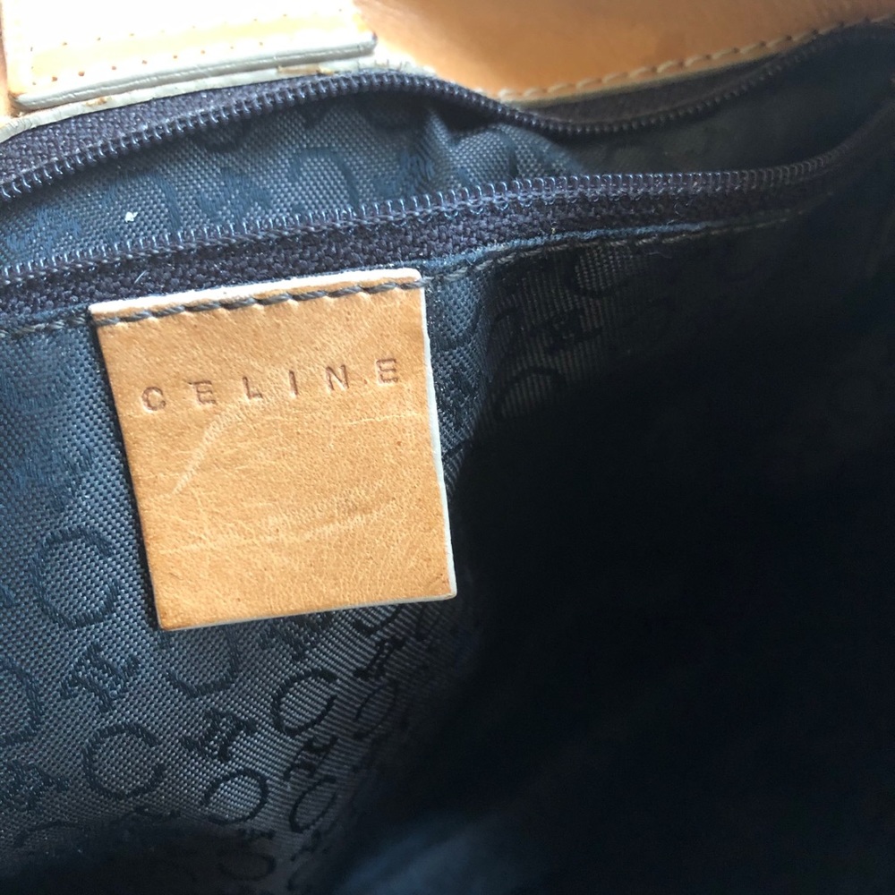 Celine Suede shoulder bag - authentic - Picture 7 of 10